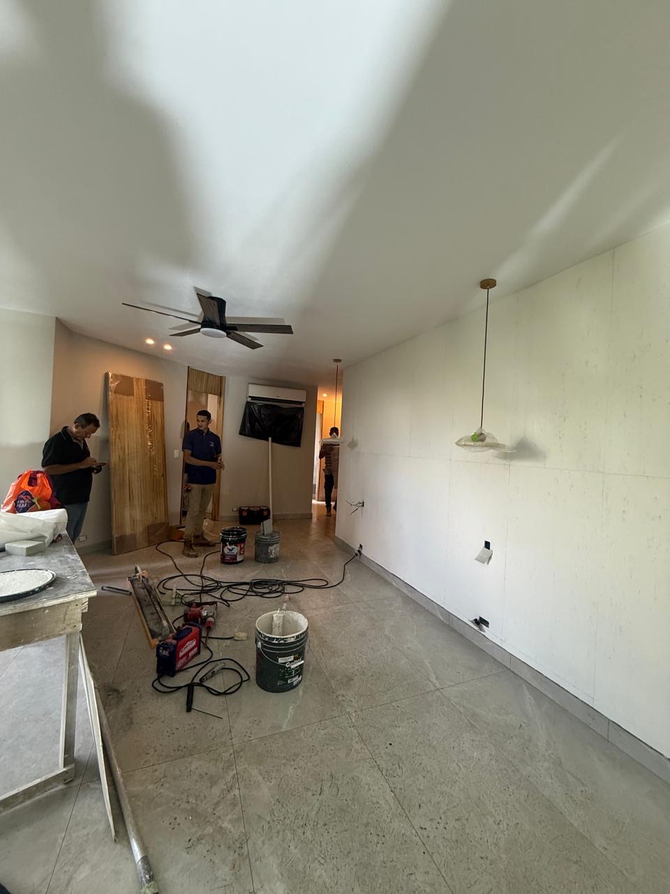 Casa Quivira remodel: a finished room